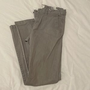 Mens H&M Light Grey Chinos L.O.G.G. 30” Skinny Fit